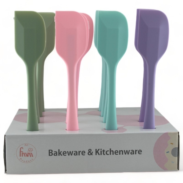 Silikon Spatula im Blister Paket 12 Stück