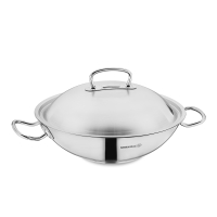 Wok Edelstahl Korkmaz Pro Line 32 Cm Induktion Matt...