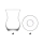 Teeservice Derin 12er Set 140ml Lav