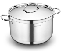 Kochtopf Edelstahl Korkmaz ALFA 28 Cm Induktion Edelstahl...