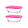 Vorratsgläser Cube 2er Set 375ml Lav