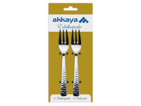 Akkaya Edelbesteck Kuchengabel 6er Set WSH125