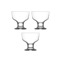 Glasschalen Set Destina 3er Set 310ml Lav