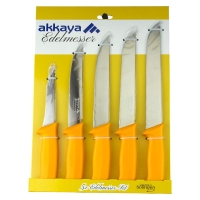 Messerset 5 teilig Edelstahl AK035 Akkaya