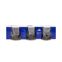 Weissberg Polar Night Trinkglas 3er Glas 190ml