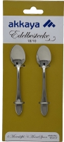 Akkaya Edelbesteck Moccalöffel 6er Set WSH137