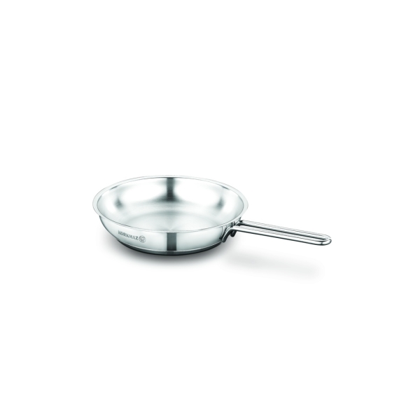 Bratpfanne Edelstahl Korkmaz Tombik 28 Cm Induktion Silber