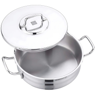Kochtopf Edelstahl Korkmaz Astra 24 Cm Induktion Poliertes Edelstahl