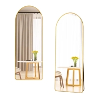 Design Ganzkörperspiegel Gold 50x160 cm...
