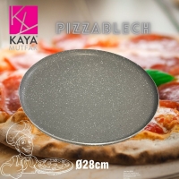 Pizzablech rund Blech für Pizzaofen Backofen...
