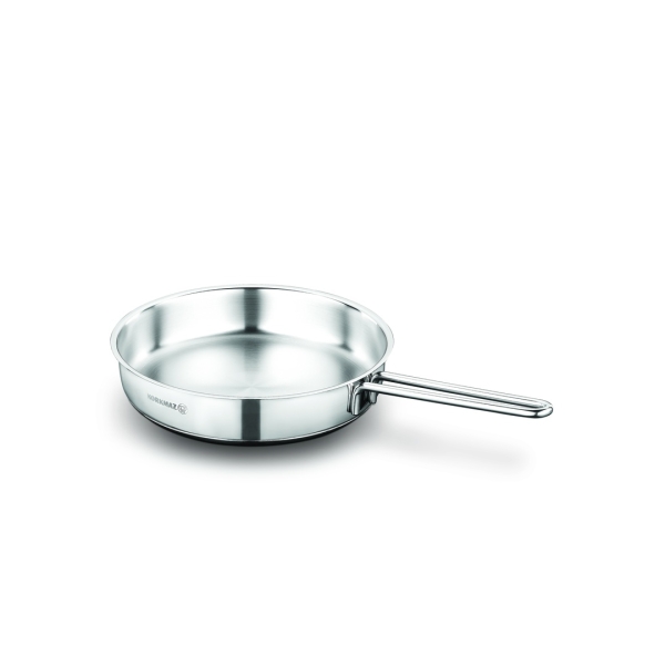 Bratpfanne Edelstahl Korkmaz Perla 24 Cm Induktion Poliertes Edelstahl