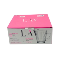 LAV Hestia Henkelglas 6er Set 300ml HES422F