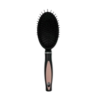 Haarbürste Oval Metall mit Noppen