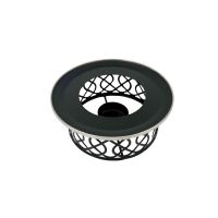 Kerzenhalter Schwarz