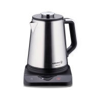 Korkmaz Prosense Elektrische Teemaschine Edelstahl Glas Teekocher Digitaldisplay 0,8 Liter 1,8 Liter A852 01