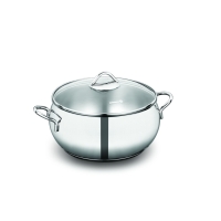 Kochtopf Edelstahl Korkmaz Tombik 22 Cm Induktion Silber