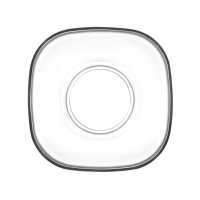 LAV Untersetzer Set Vira 10cm 6er Set aus Glas für...